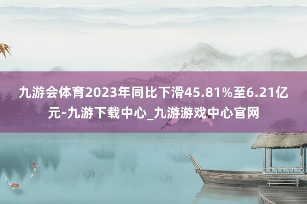 九游会体育2023年同比下滑45.81%至6.21亿元-九游下载中心_九游游戏中心官网
