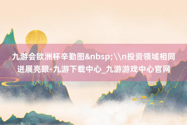 九游会欧洲杯辛勤图&nbsp;\n投资领域相同进展亮眼-九游下载中心_九游游戏中心官网